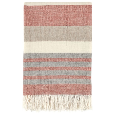 Tc Crawford Yellow Multi Throw 50X70