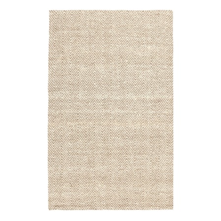 Herringbone Chenille Ivory/Natural 9x12