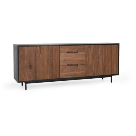4-Door Sideboard with Drawers