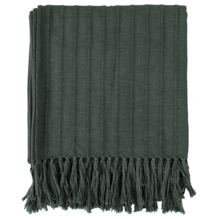 Tc Hunter Forest Green Throw 50X70