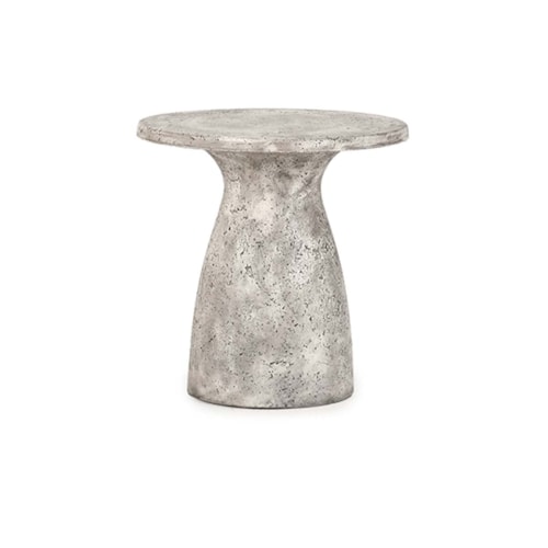 Contemporary 16" Outdoor Accent Table