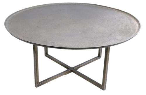 Industrial Round Coffee Table