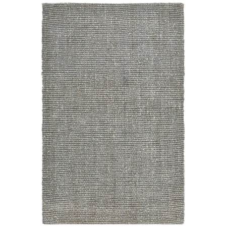 Blue Charcoal 5x8 Rug