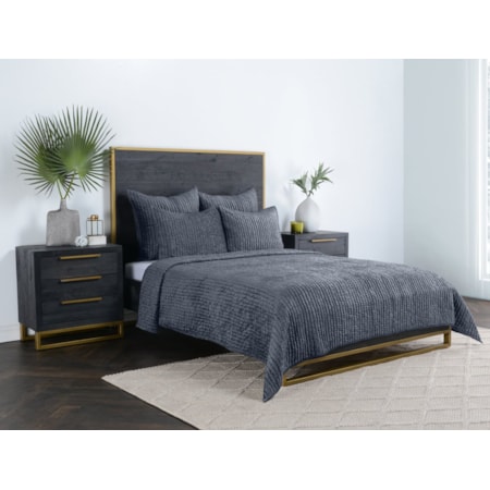 4-Piece King Quilt Set