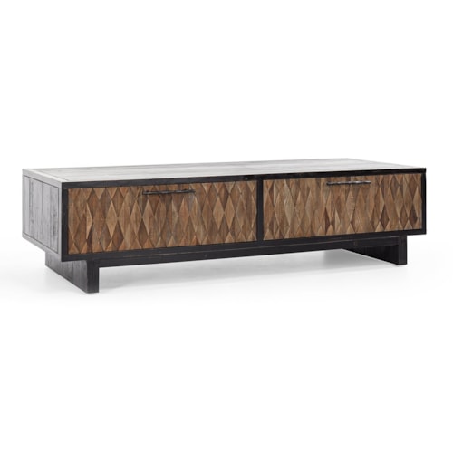 Contemporary 2-Drawer Coffee Table
