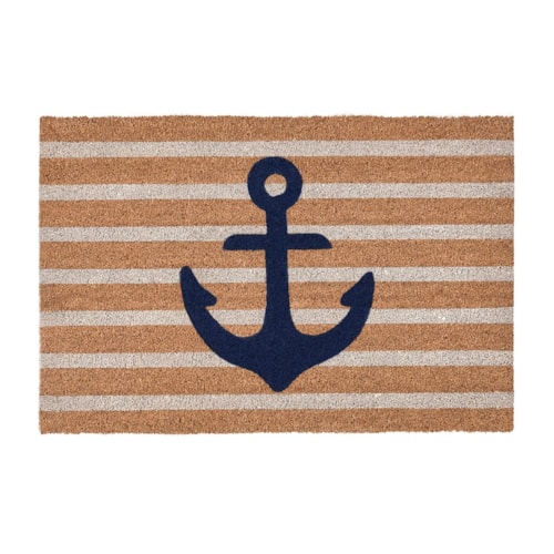 Doormat Anchors Away Navy/Natural 24X36