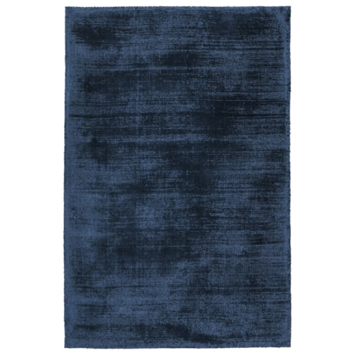 8x10 Distressed Sapphire Blue Rug