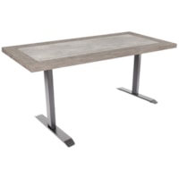 Scottsdale 65" Power Adjustable Desk Gray Base