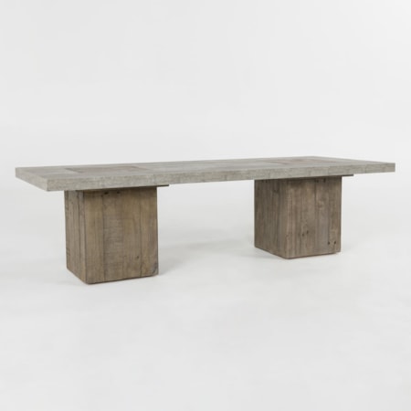 Phoenix Coffee Table Distressed Gray