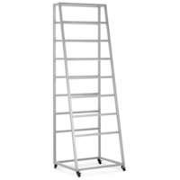 Ladder Display Rack Silver