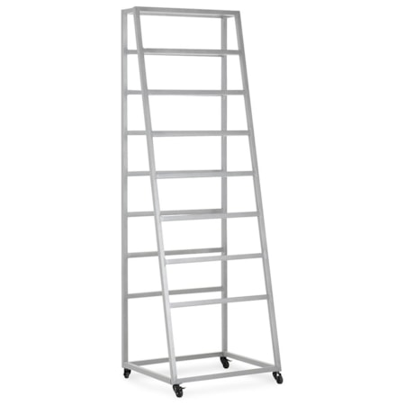 Ladder Display Rack Silver