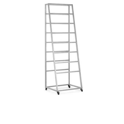 Ladder Display Rack Silver