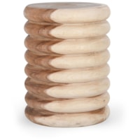 Contemporary Round End Table