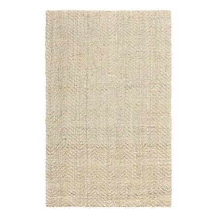 Herringbone Ivory 5x8
