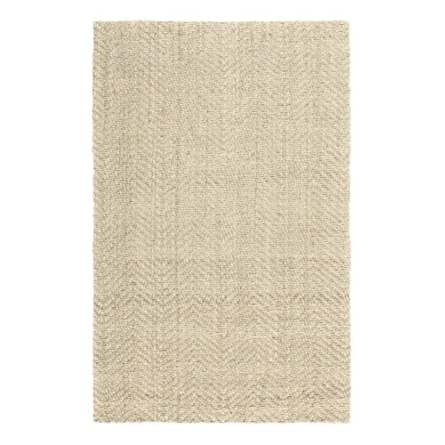 Herringbone Ivory 5X8