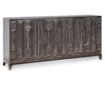Eclectic Home Iza 4-Door Sideboard