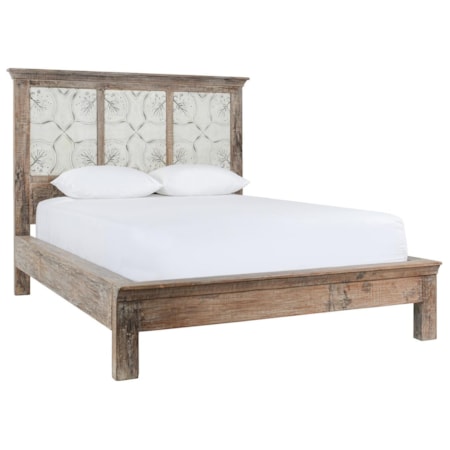 Eastern King Panel Bed