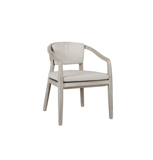 Contemporary Outdoor Dining Chair with Cushions