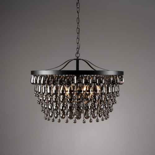 Renata Chandelier Black