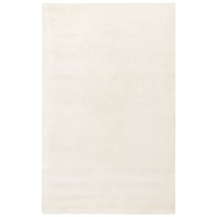 5x8 Distressed Ivory Rug