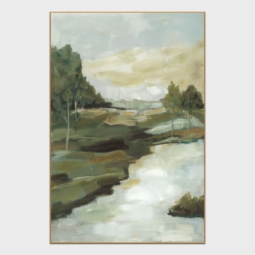 Forest Park Painting Art 40X60 By Buddy Whitlock
