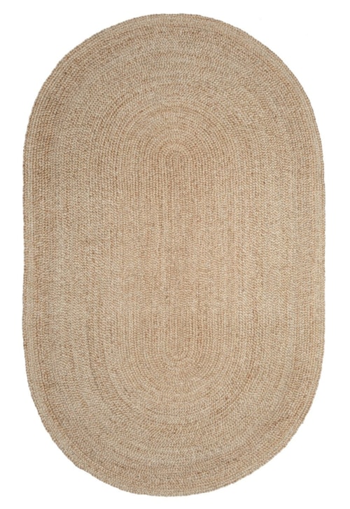 Odessa Oval Jute Natural 5X8
