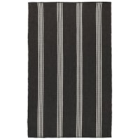 Performance Sorrento Stripe Charcoal/Ivory 5X8