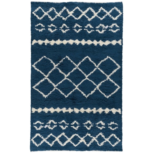 Granada Shag Prussian Blue 8X10