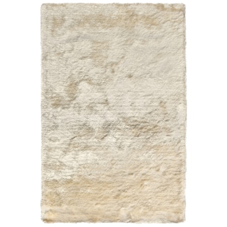 Shag Ivory 8x10 Rug