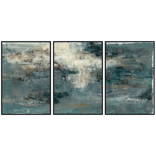 72" x 36" Set of 3 Paintings By Buddy Whitlock