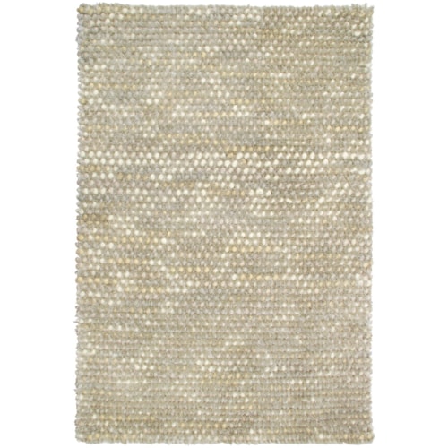 Plush Shag Ivory Rectangular Rug