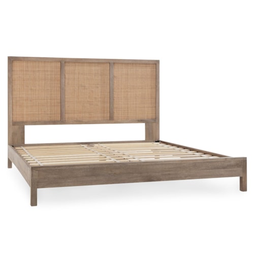 Coastal Queen Panel Bed