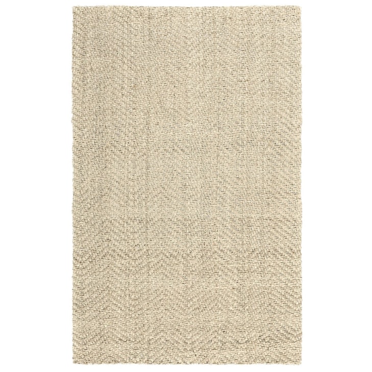 Classic Home Jute Favorites Herringbone Ivory