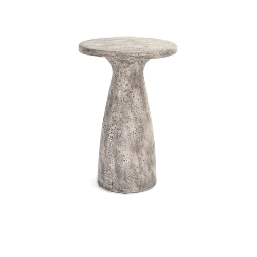 Contemporary 19" Outdoor Accent Table