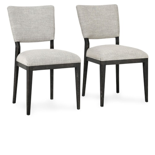 Upholstered Dining Chair Sand Set Of 2