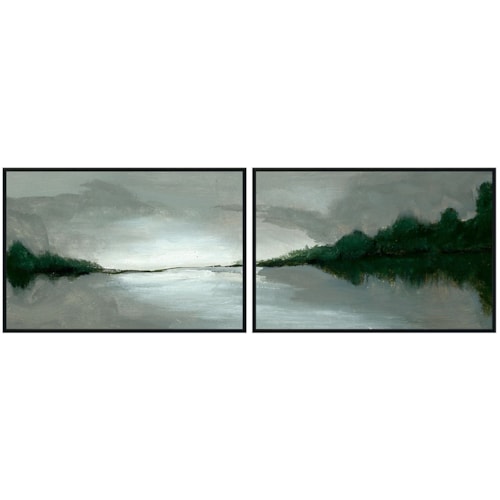 Flash Painting 48X36 Set Of 2 By Buddy Whitlock