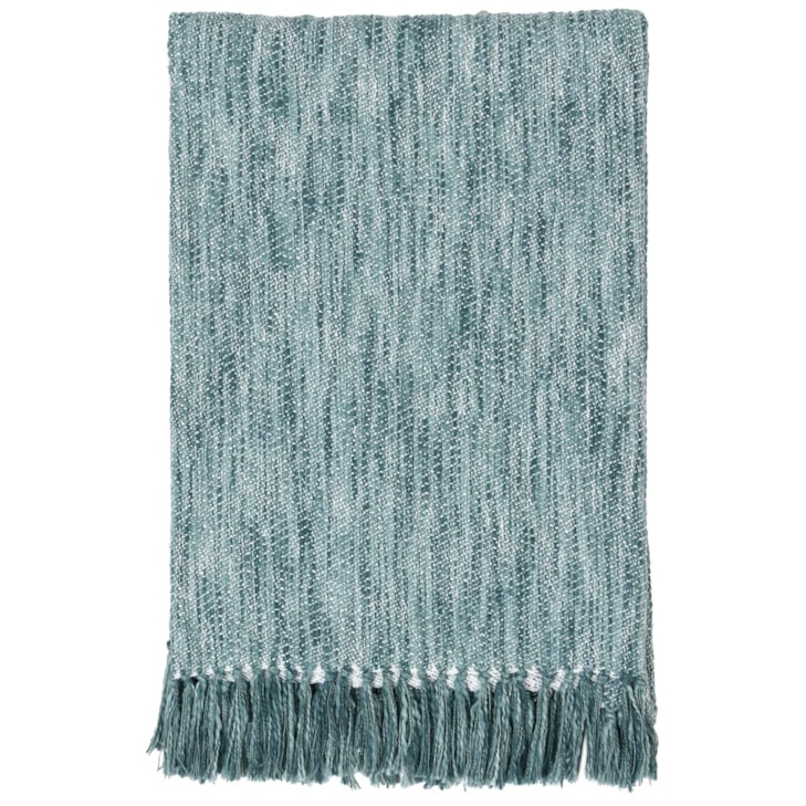 Classic Home THROWS Tc Sharma Chambray Blue Throw 50X70