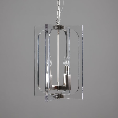 Ellison Chandelier Clear/Nickel
