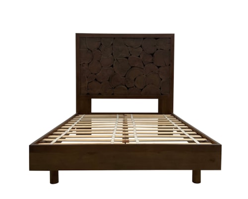 Contemporary Queen Panel Bed