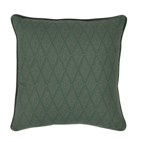 Indoor/Outdoor Gulf Green Pillow - 22"x22"
