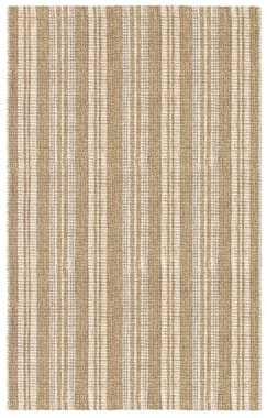 Seagrass Cabana Stripe Ivory 5X8