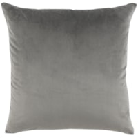 22"x22" Velvet Storm Throw Pillow