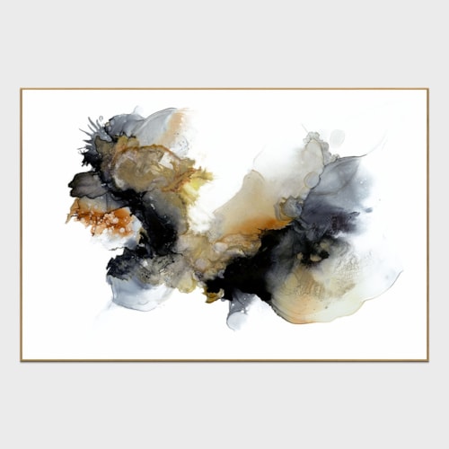 Rorschach Painting Art 60X40 By Buddy Whitlock