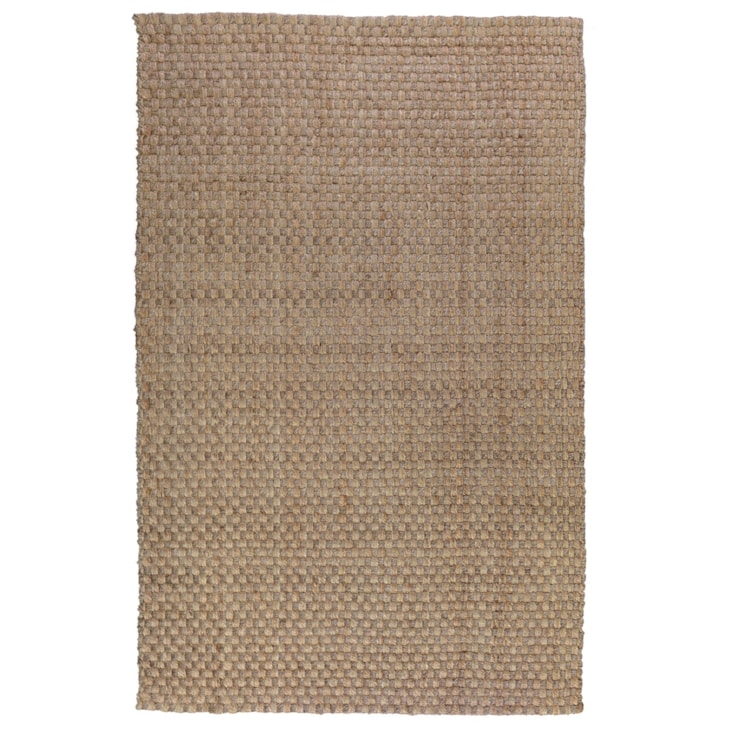 Classic Home Jute Favorites Basket Weave Natural/Gray