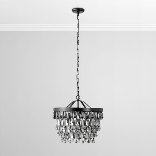 Renata Chandelier Small Black