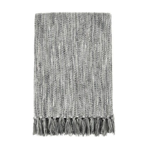 Tc Sharma Gray Throw 50X70