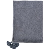 Tc Carmela Saltwater Blue Throw 50X70