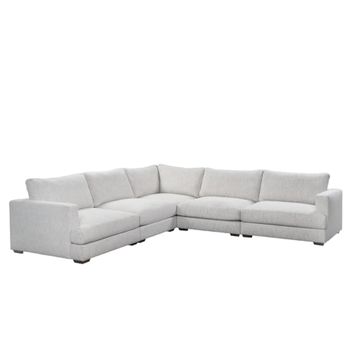 Casual 5-Piece Sectional