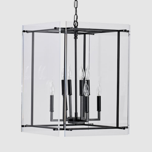Kiran Chandelier Black