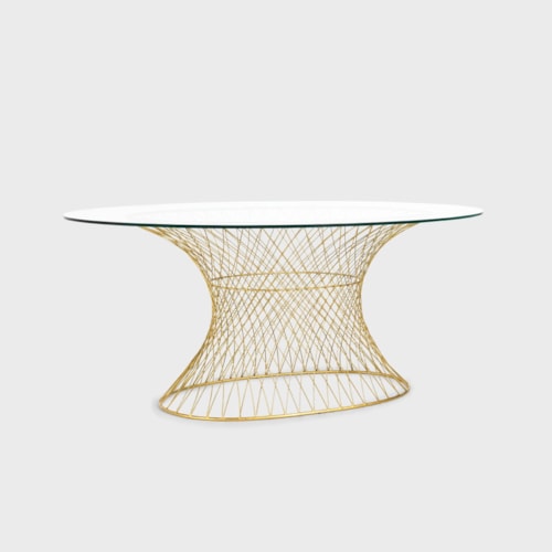Soho 71" Oval Dining Table